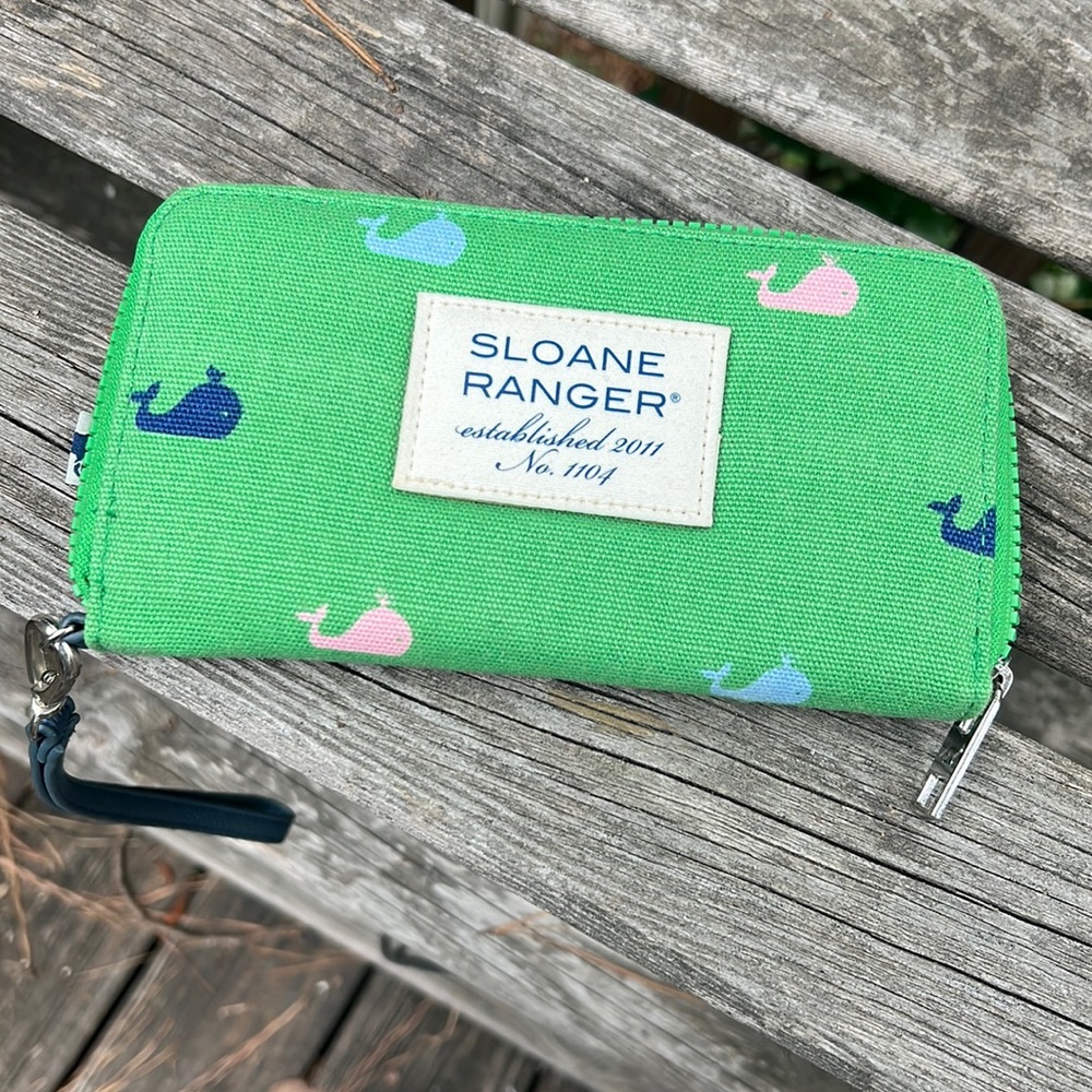 Sloane Ranger clutch wallet